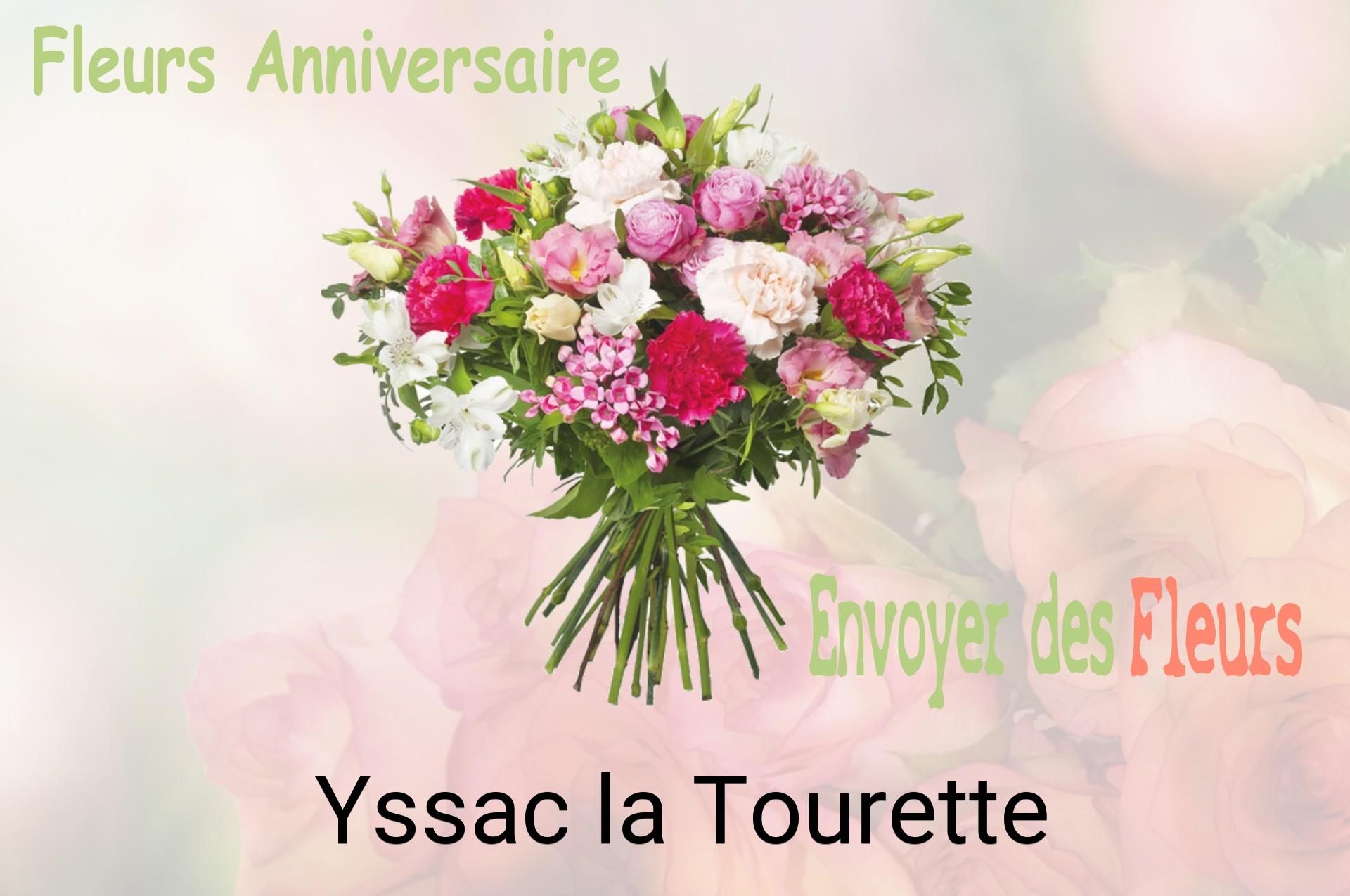 Bouquet de fleurs d’anniversaire livré à Yssac-la-Tourette